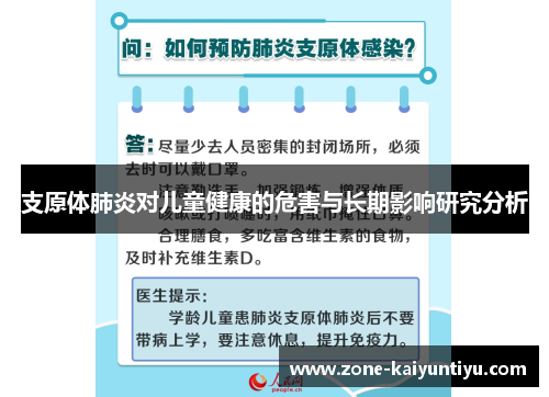 支原体肺炎对儿童健康的危害与长期影响研究分析